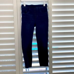 Spanx Jeanish cropped denim jeggings size xs nwot